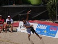 ITF Beach Tennis World Championship 2016 Ã¢â¬â Boys Double Final Royalty Free Stock Photo